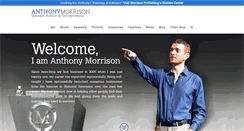 Desktop Screenshot of anthonymorrison.com